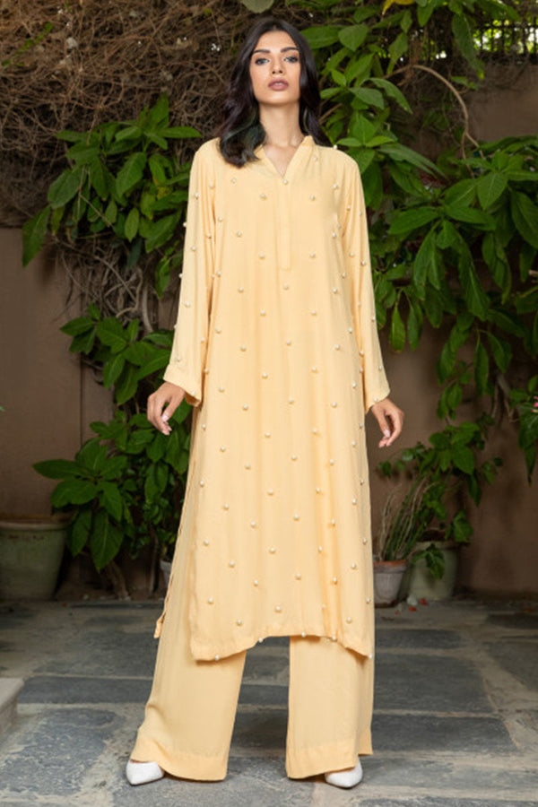 Yellow Georgette