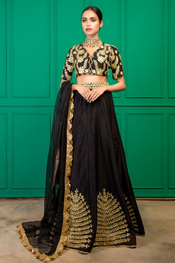 Black Lehenga