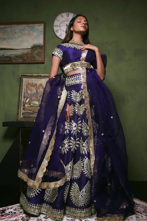 Purple Lehenga