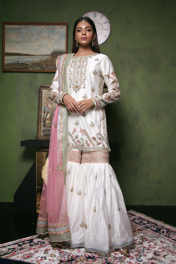 White Gharara